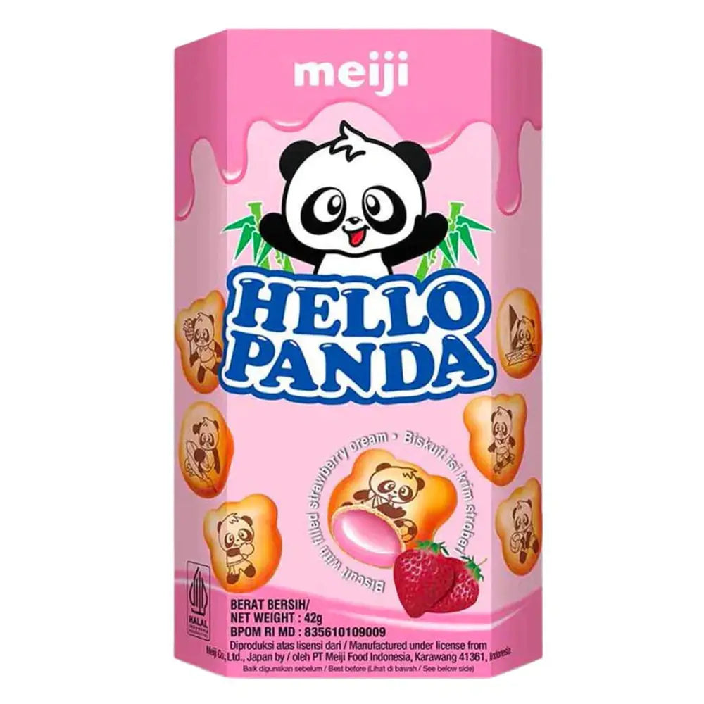 Meiji Hello Panda Strawberry